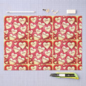 Papier Mousseline Saint-Valentin à thème romantique (Artisanat)