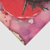 Papier Mousseline Saint Valentin Adorable Voodoo Doll Découpage (Détail)