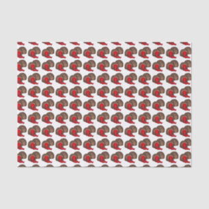 Papier Mousseline Saint Valentin Chocolat Cherry Cordial Tissu