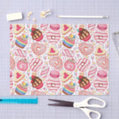 Papier Mousseline Saint Valentin Cookies et Cupcakes (Artisanat)