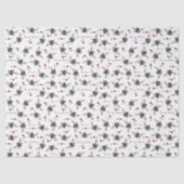 Papier Mousseline Saint-Valentin Mine d'abeilles Motif des abeilles (Recto)