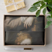 Papier Mousseline Sainte Catherine Lecture par Correggio (Cadeau)