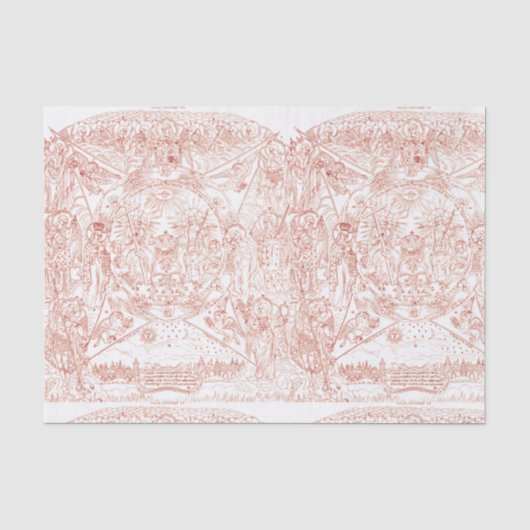 Papier Mousseline Sainte Trinité dans la Gloire (Recto)