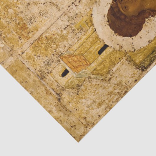 Papier Mousseline Sainte Trinité par Andrey Rublev (Détail)