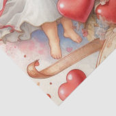 Papier Mousseline Saints anges de la Saint-Valentin (Détail)