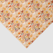 Papier Mousseline Saison Citrouille épicée (Détail)