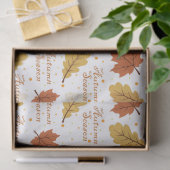 Papier Mousseline Saison d'automne (Cadeau)