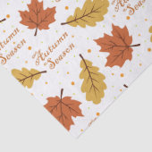 Papier Mousseline Saison d'automne (Détail)