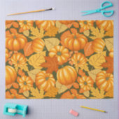 Papier Mousseline Saison d'automne Halloween Citrouille Motif (Artisanat)