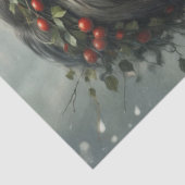 Papier Mousseline Saisons Soeurs - 4 de 4 - Hiver - Découpage - (Détail)