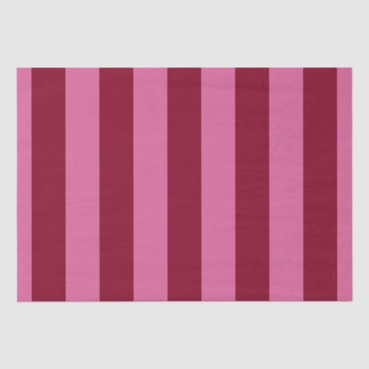 Papier Mousseline Salsa Flamingo Rayure Rose (Recto)