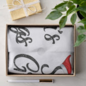 Papier Mousseline Salutation de saison (Cadeau)