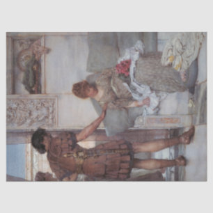 Papier Mousseline Salutation silencieuse (par Lawrence Alma-Tadema)