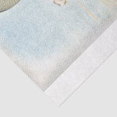 Papier Mousseline Salutation vintage de Thanksgiving (Détail)