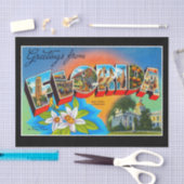 Papier Mousseline Salutations de Floride Tissue Paper (Artisanat)