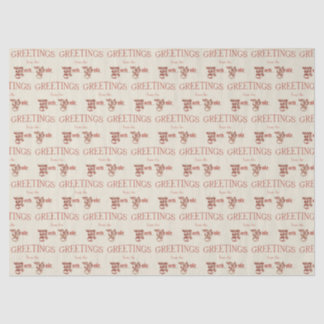 Papier Mousseline Salutations du pôle Nord