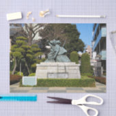 Papier Mousseline Samurai Kamakura Gongoro Kagemasa Kabuki Statue (Artisanat)