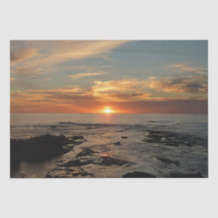 Papier Mousseline San Diego Sunset II California Seascape