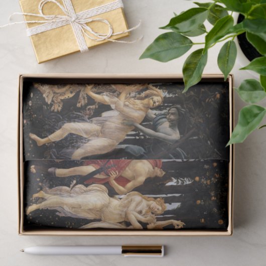Papier Mousseline Sandro Botticelli - La Primavera (Cadeau)