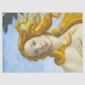 Papier Mousseline Sandro Botticelli - Naissance de Vénus Gros plan (Recto)