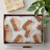 Papier Mousseline Sandwich BLT (Cadeau)