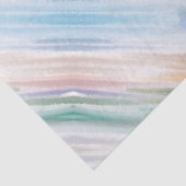 Papier Mousseline Sandy Beach Ocean Waves Coucher de soleil Couleur  (Détail)