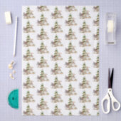 Papier Mousseline Sandy Snowmen Motif de la collecte de Noël (Artisanat)