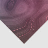 Papier Mousseline Sangria Strata | Moody Pink and Purple Luxe Agate (Détail)