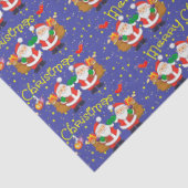 Papier Mousseline Santa Claus (Détail)