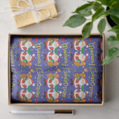 Papier Mousseline Santa Claus (Cadeau)
