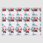Papier Mousseline Santa Claus (Recto)
