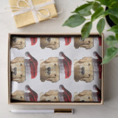 Papier Mousseline Santa Claus (Cadeau)