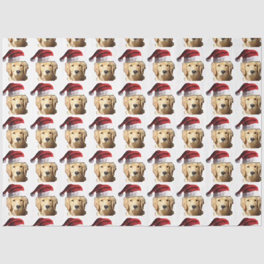Papier Mousseline Santa Claus (Recto)