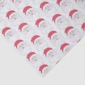 Papier Mousseline Santa Clause Noël (Détail)