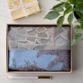 Papier Mousseline Santorini Greece (Cadeau)