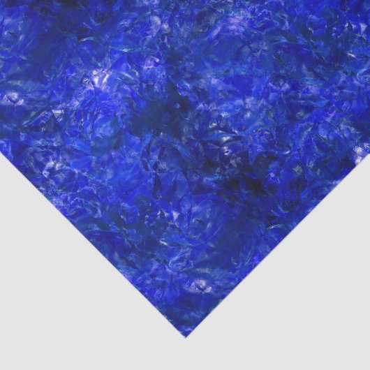 Papier Mousseline Saphir cru (Détail)