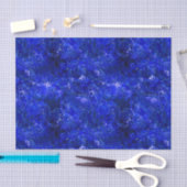 Papier Mousseline Saphir cru (Artisanat)