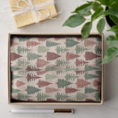 Papier Mousseline Sapin de Noël rustique (Cadeau)