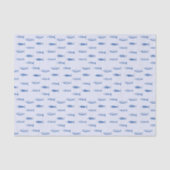 Papier Mousseline Sardines Pattern (Recto)