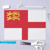 Papier Mousseline Sark Flag (Artisanat)