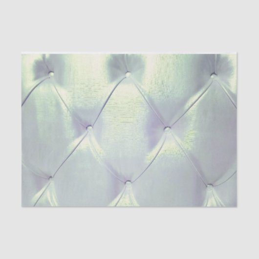 Papier Mousseline Satin Pintuck look argent bleu (Recto)