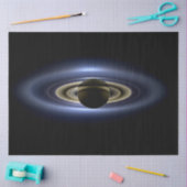 Papier Mousseline Saturne Éclipse le Soleil de Cassini Orbiter (Artisanat)