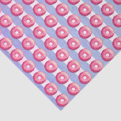 Papier Mousseline Saumure Avec Froincement Rose Et Saupoudrer Sur Le (Détail)