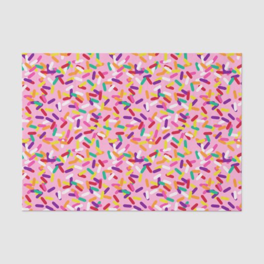 Papier Mousseline Saupoudrer de fraises (Recto)