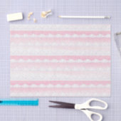 Papier Mousseline Saupoudrer le nuage souriant rose vif (Artisanat)