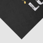 Papier Mousseline Saxophone drôle (Détail)