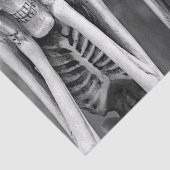 Papier Mousseline Scandale Drôle Skeletons Halloween Tissu Papier (Détail)