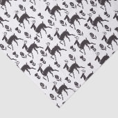 Papier Mousseline Scandia Folk Art Deer (Détail)