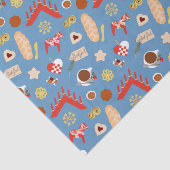 Papier Mousseline Scandinavie/Suédoise Jul Conception de pâtisseries (Détail)