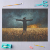 Papier Mousseline Scarecrow sur Dusk Decoupage (Artisanat)